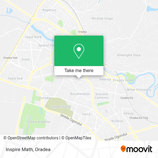 Inspire Math map
