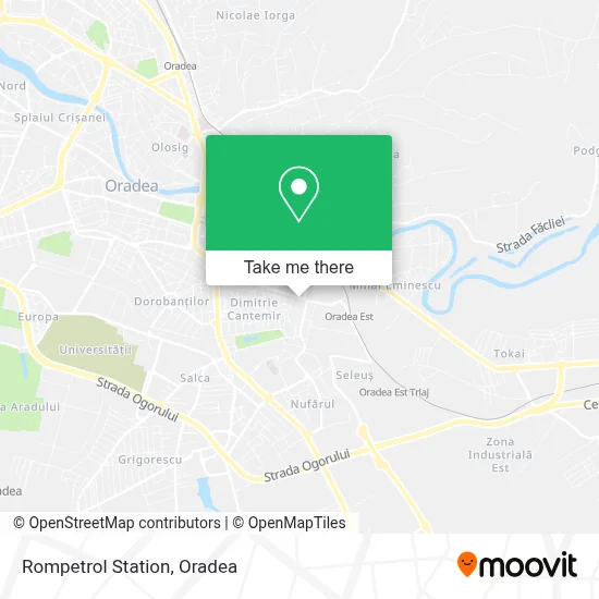 Rompetrol Station map