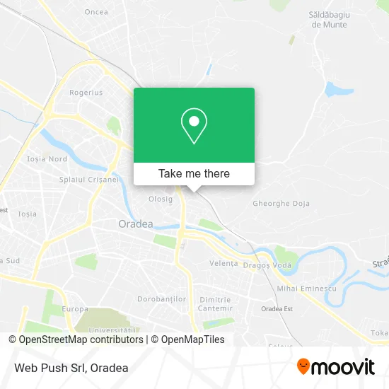 Web Push Srl map
