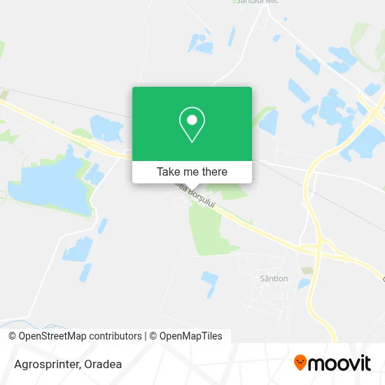 Agrosprinter map