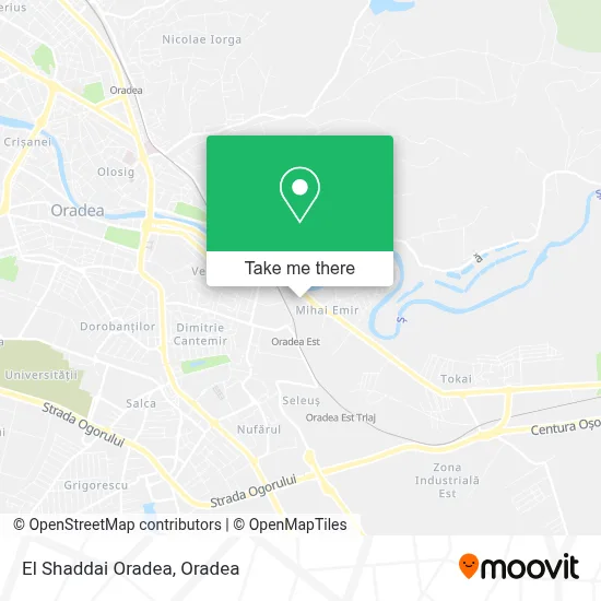 El Shaddai Oradea map