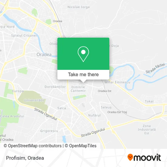 Profisim map