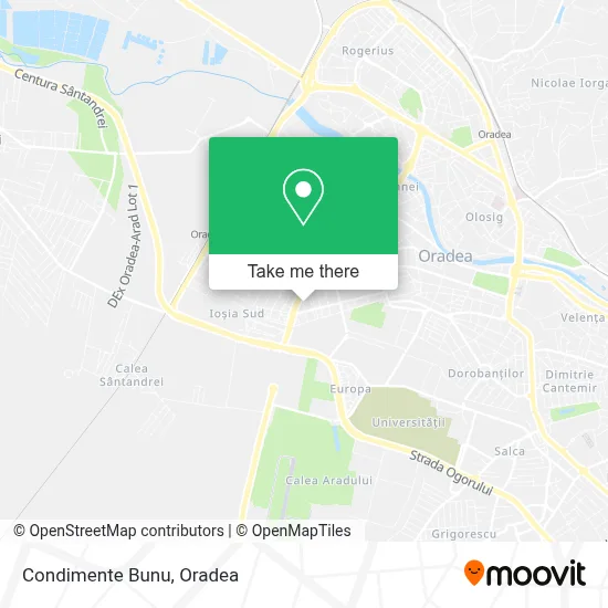 Condimente Bunu map