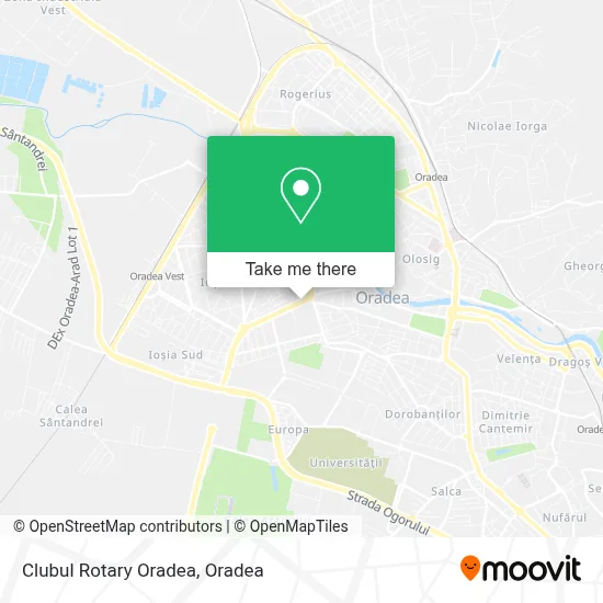 Clubul Rotary Oradea map