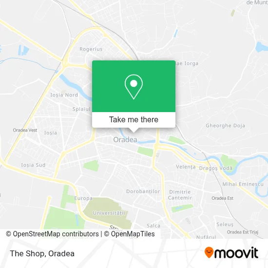 The Shop map
