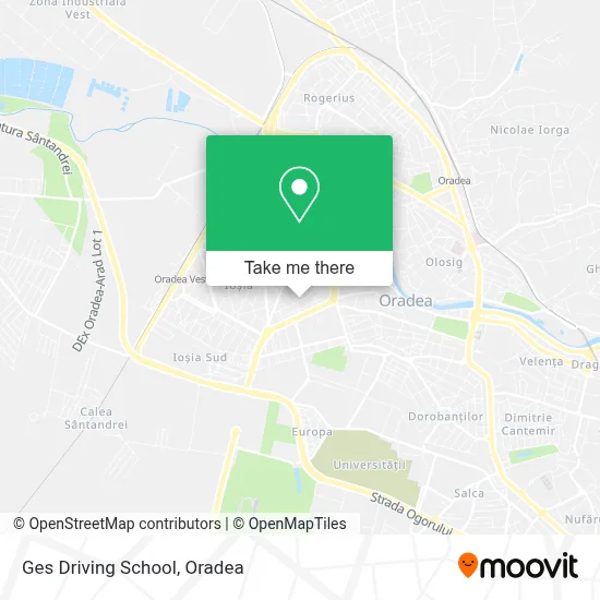 Ges Driving School map