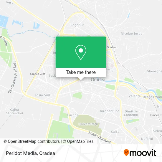 Peridot Media map