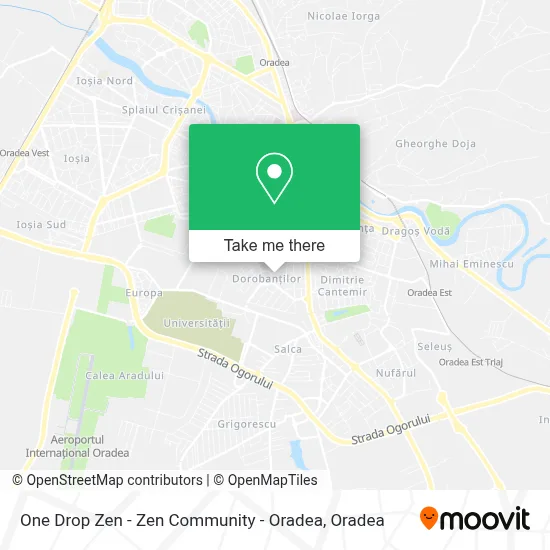 One Drop Zen - Zen Community - Oradea map
