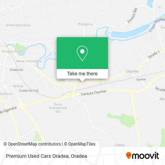 Premium Used Cars Oradea map