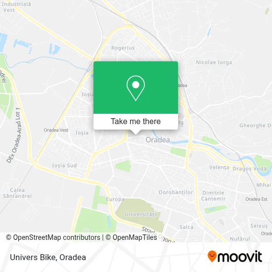 Univers Bike map