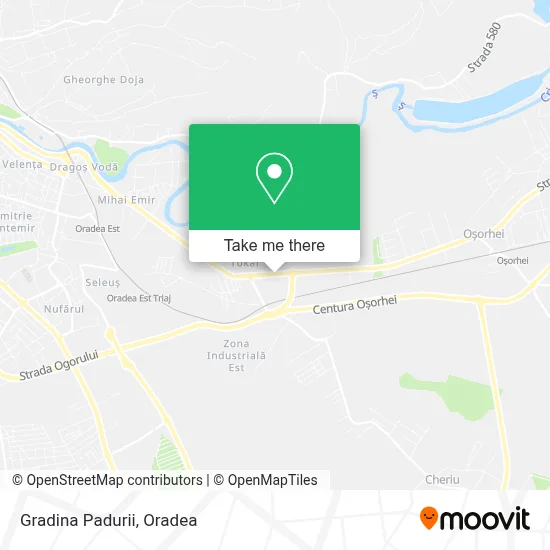 Gradina Padurii map