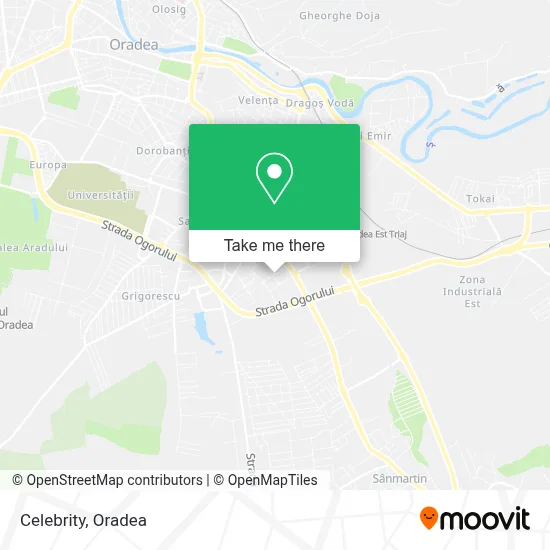 Celebrity map