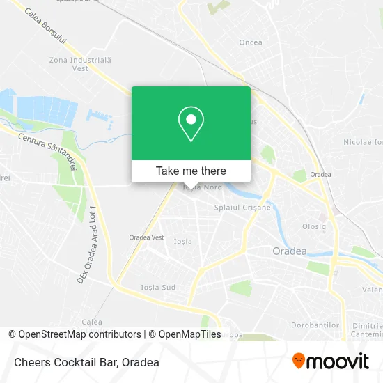 Cheers Cocktail Bar map
