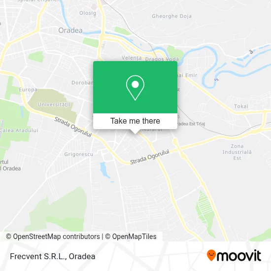 Frecvent S.R.L. map