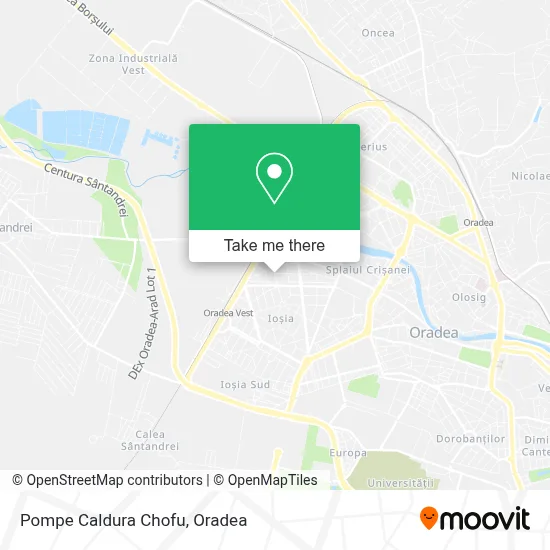 Pompe Caldura Chofu map