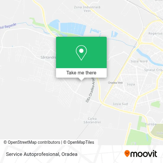 Service Autoprofesional map