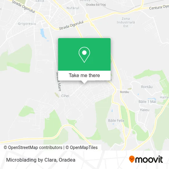 Microblading by Clara map