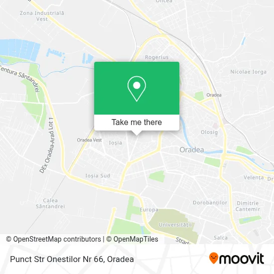 Punct Str Onestilor Nr 66 map