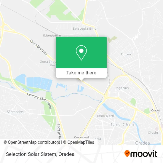 Selection Solar Sistem map