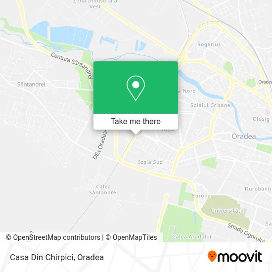 Casa Din Chirpici map