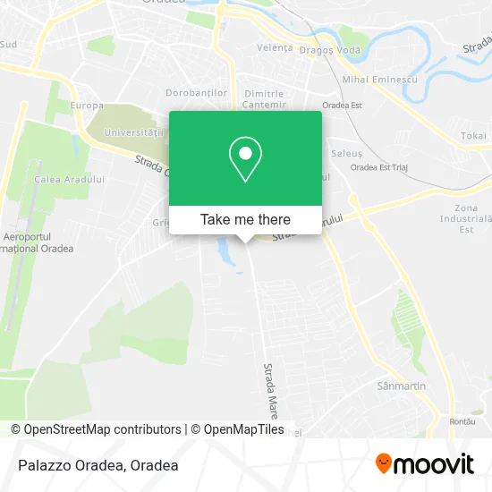 Palazzo Oradea map
