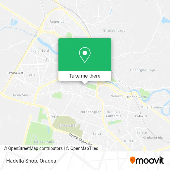 Hadella Shop map