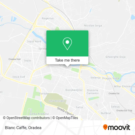 Blanc Caffe map