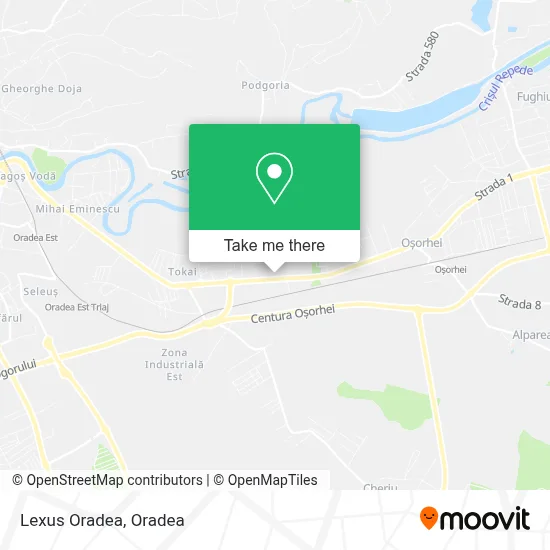 Lexus Oradea map