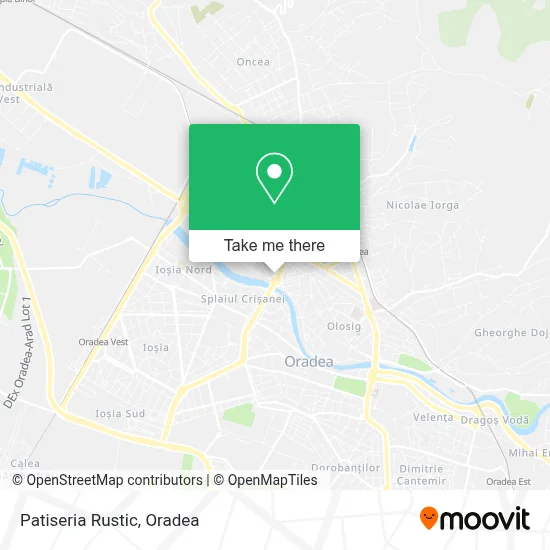 Patiseria Rustic map