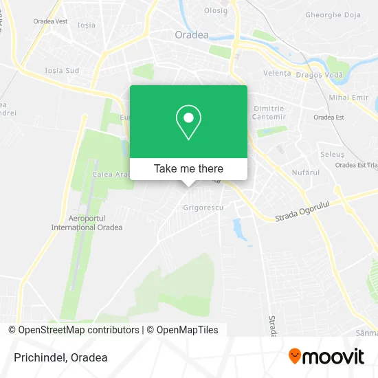 Prichindel map