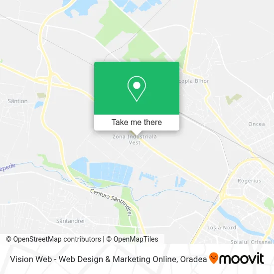 Vision Web - Web Design & Marketing Online map