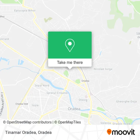 Tinamar Oradea map