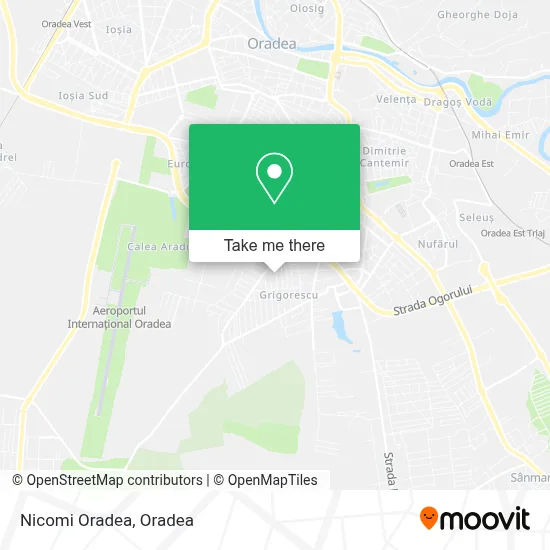 Nicomi Oradea map