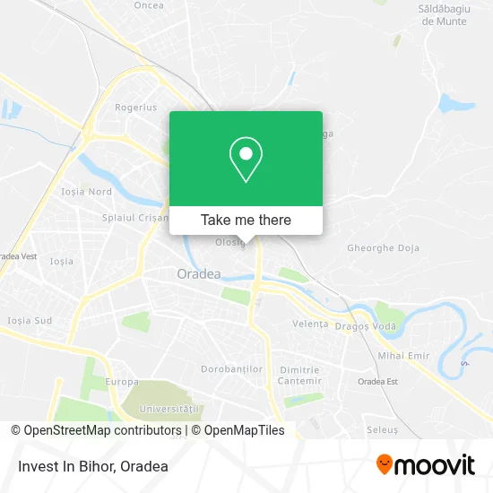 Invest In Bihor map