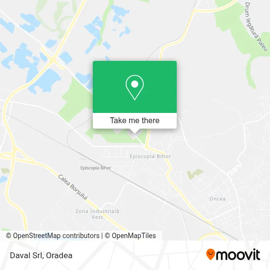 Daval Srl map