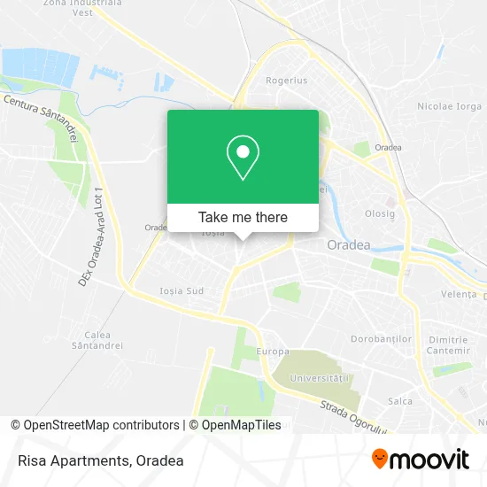 Risa Apartments map