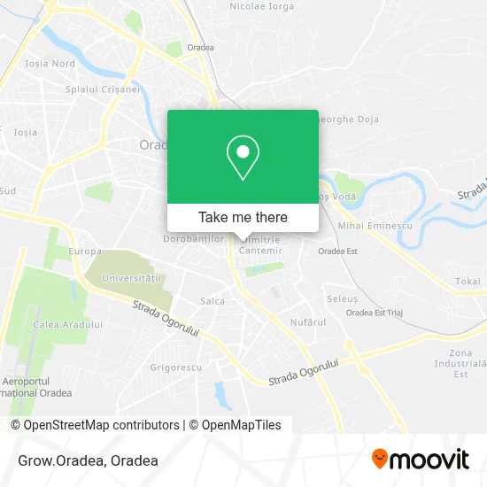 Grow.Oradea map