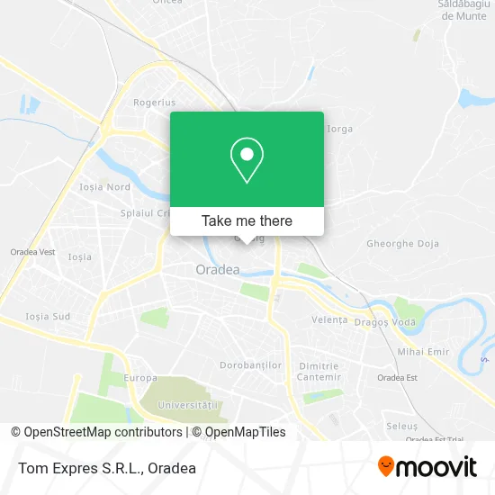 Tom Expres S.R.L. map