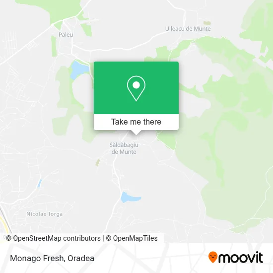 Monago Fresh map