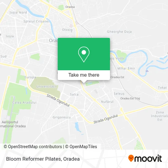 Bloom Reformer Pilates map