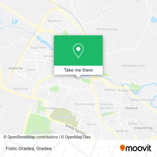 Fistic Oradea map
