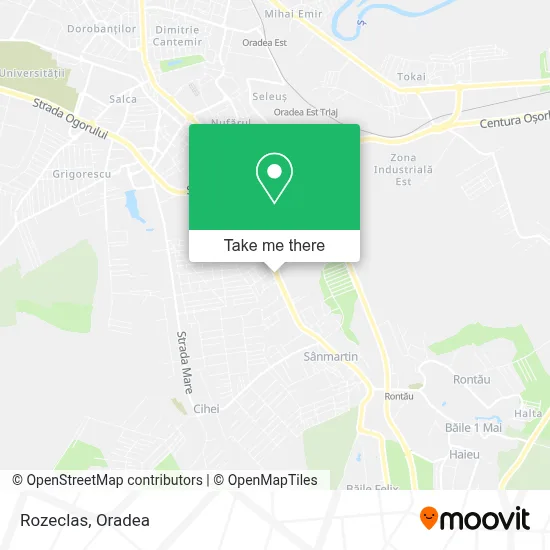 Rozeclas map