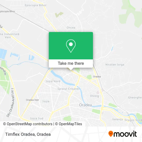 Timflex Oradea map