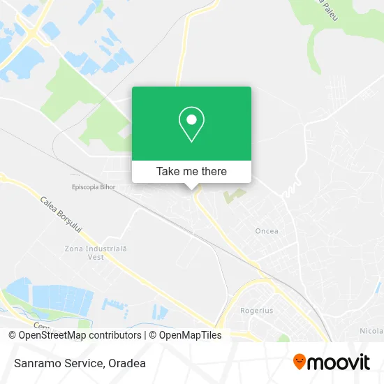 Sanramo Service map