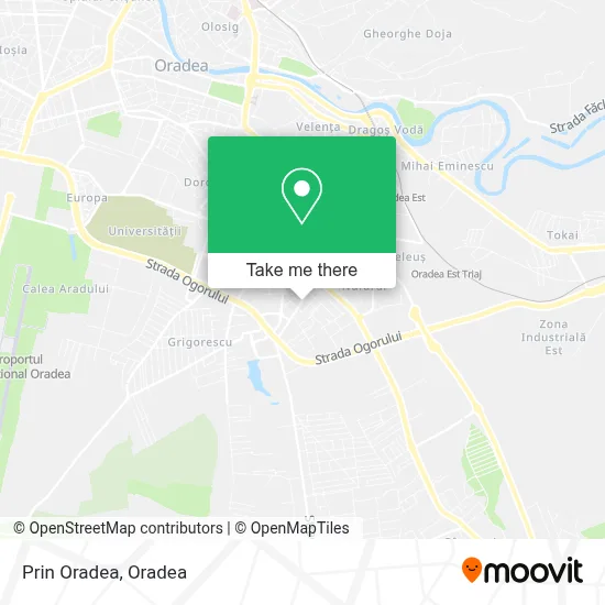 Prin Oradea map