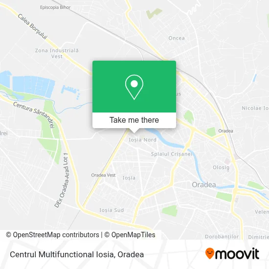 Centrul Multifunctional Iosia map