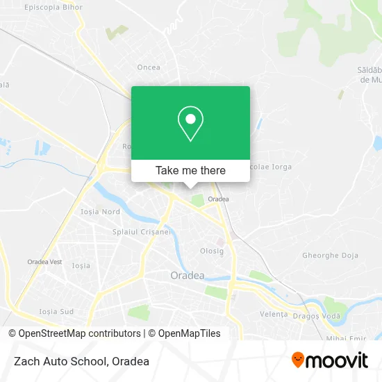 Zach Auto School map