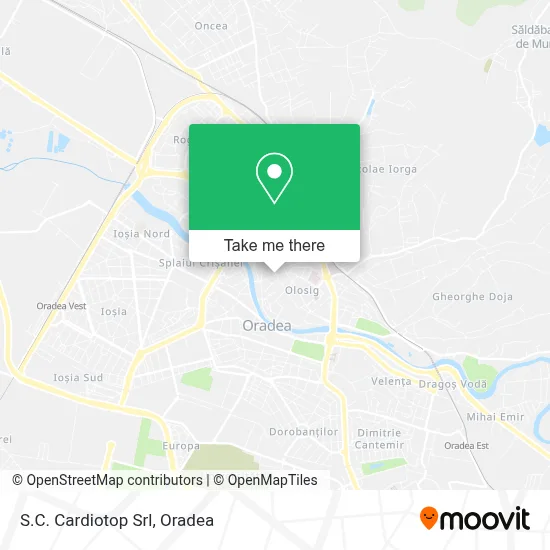 S.C. Cardiotop Srl map