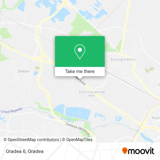 Oradea 6 map