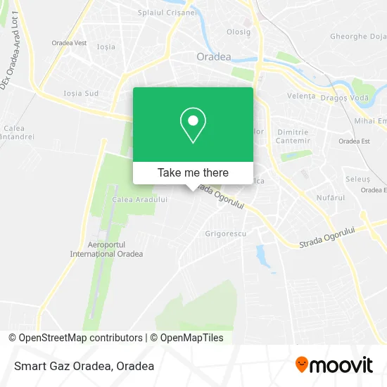 Smart Gaz Oradea map